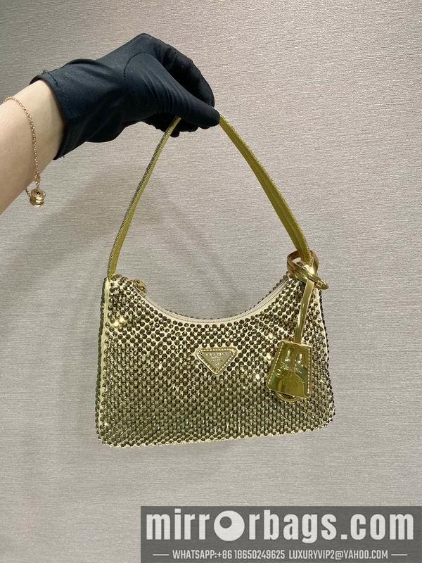Prada Bags Prada hobo 1NE515闪钻23x13x5cm AP