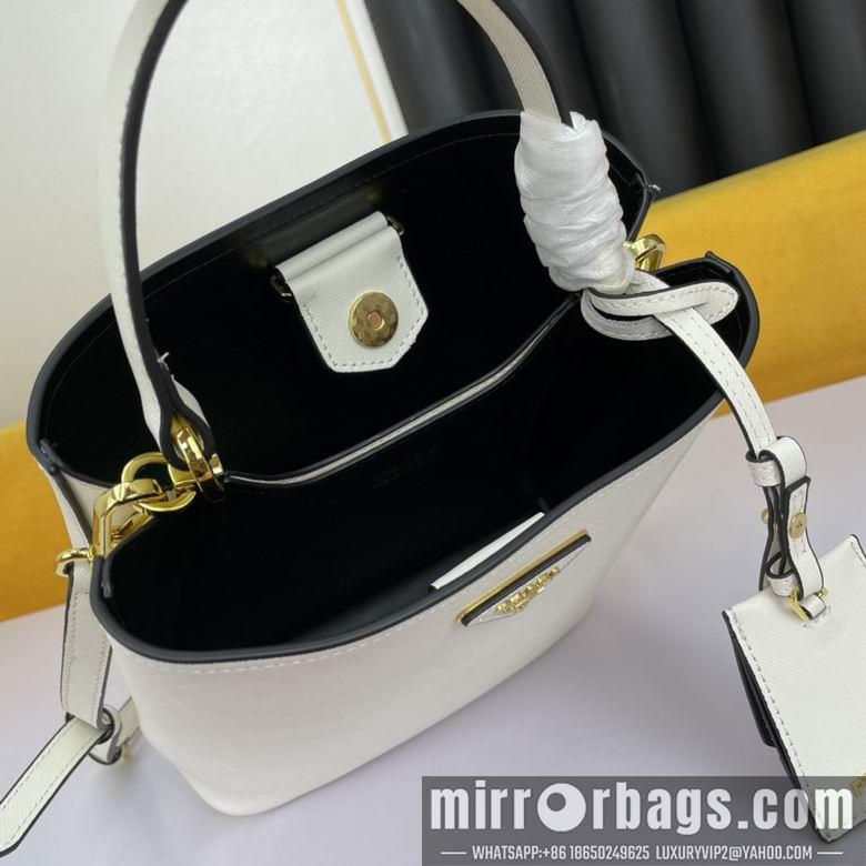 Prada Bags WW1BA213白 23X13X22