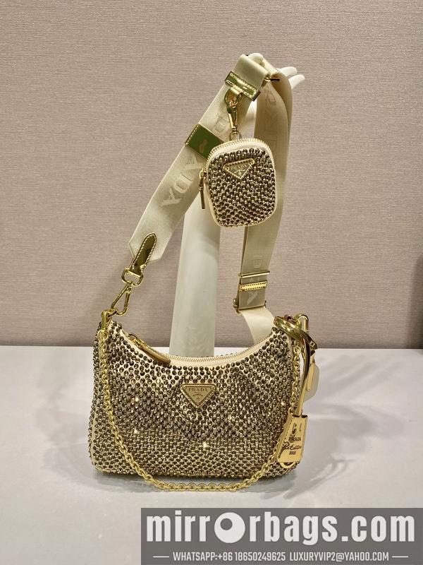 Prada Bags Prada 1BH204闪钻 22x16x6cm AP