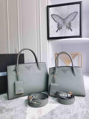 Prada Bags Monochrome 1BA155 33x24x15cm ap