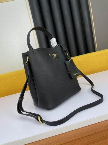 Prada Bags Prada Saffiano 1BA213 23x13x22cm ww