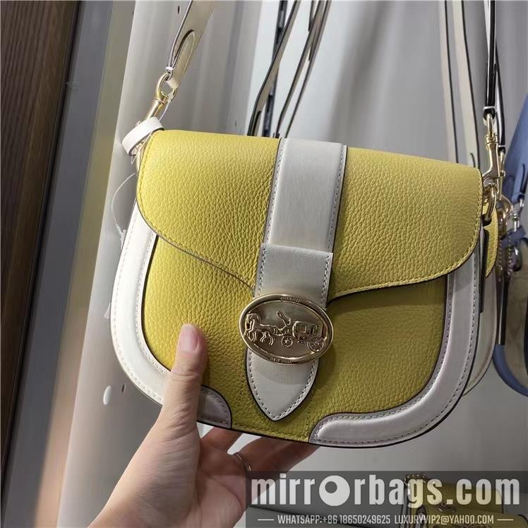Coach Bags C3596 Georgie Saddle 21x17.5x6.5cm JH01
