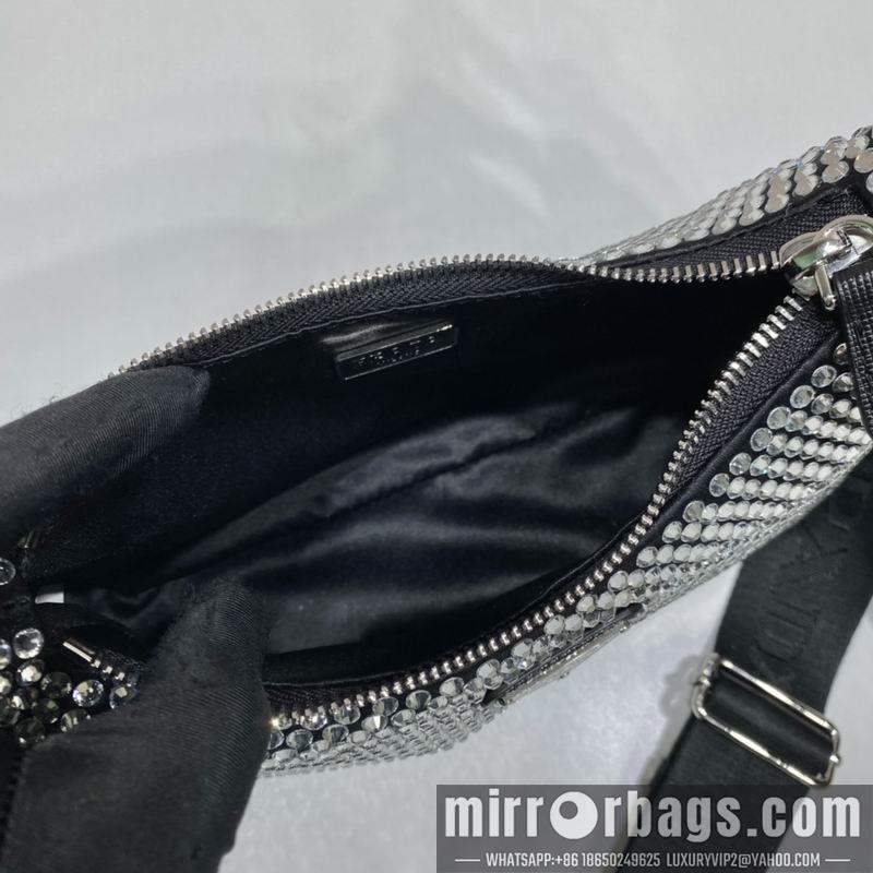 Prada Bags Hobo 1BH204 22X16X6cm ap 02