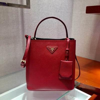 Prada Bags Panier Saffiano 1BA212 22x23x13cm ap 12