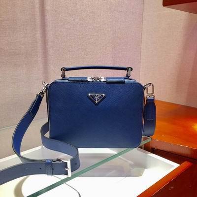 Prada Bags Brique Saffiano 2VH069 22x16x6cm ap 06