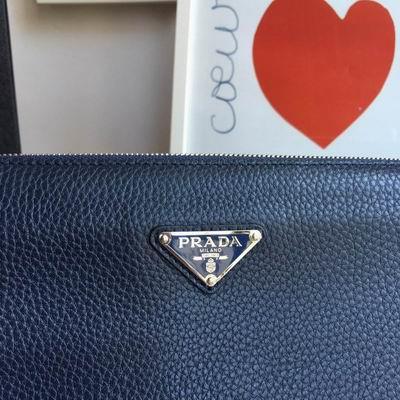 Prada Bags 0050 29x18cm ap Black Navy 20
