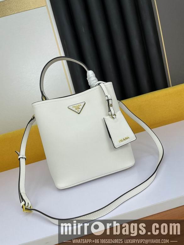 Prada Bags WW1BA213白 23X13X22