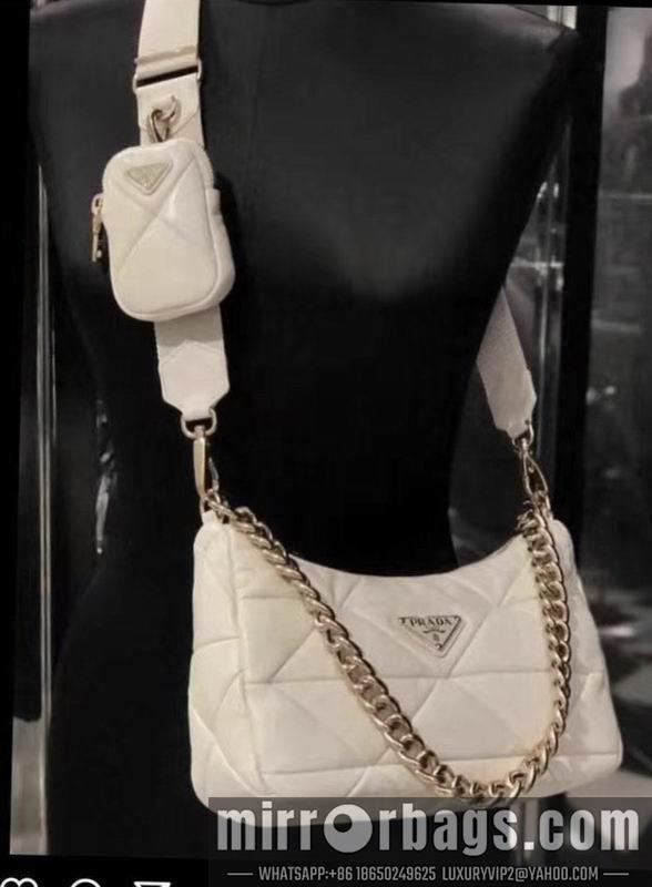 Prada Bags Hobo System 1BC157 24x18.5x9cm ap 06