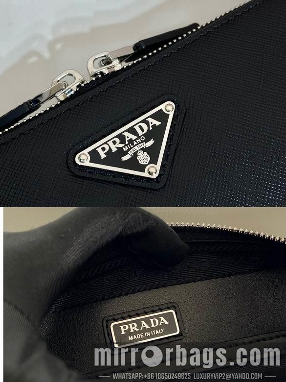 Prada Bags Prada Brique 2VH173十字纹 19x11.5x3.5cm AP