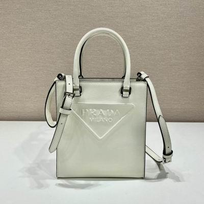 Prada Bags Tote Saffiano 1BA333 S 17x19x6 L 22cm