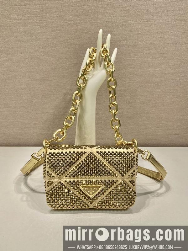 Prada Bags Prada 1BD329水晶17x11.5x6.5cm AP