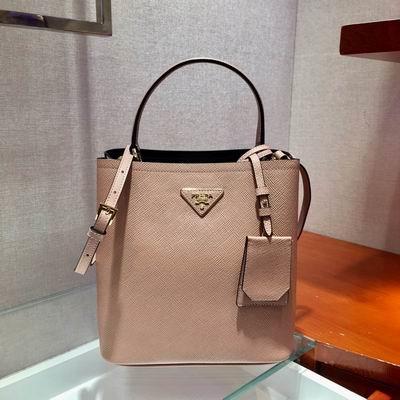 Prada Bags Panier Saffiano 1BA212 22x23x13cm ap 12