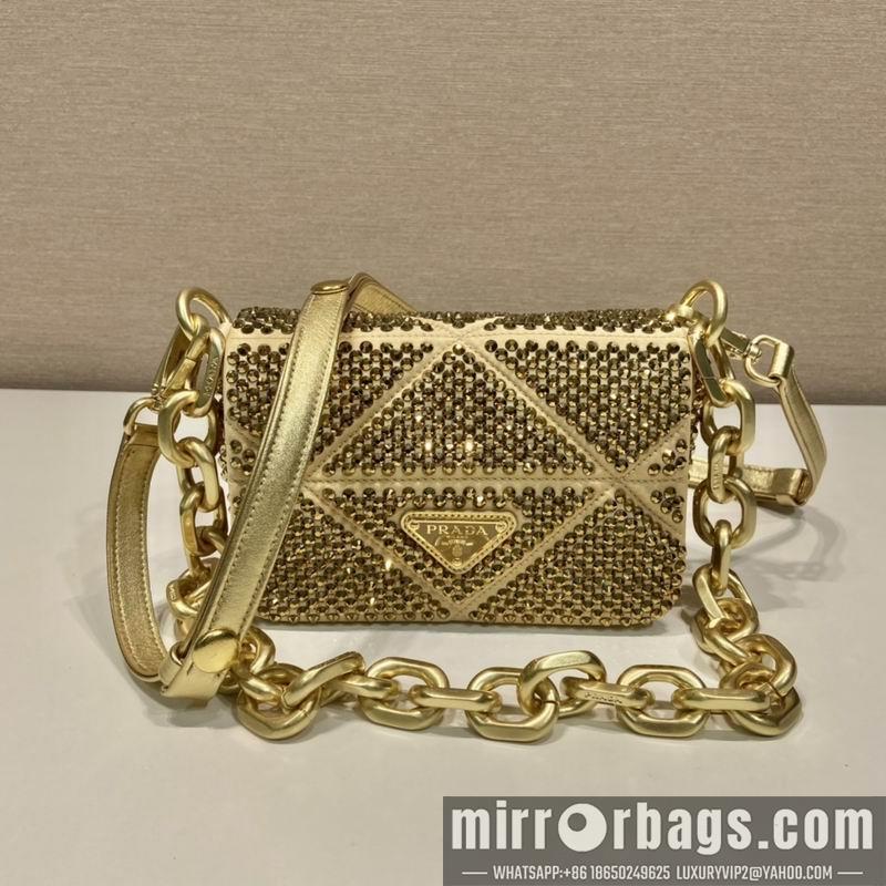 Prada Bags Prada 1BD329水晶17x11.5x6.5cm AP