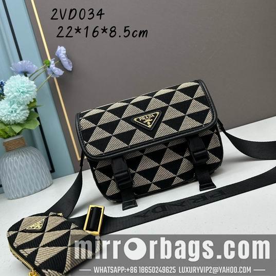 Prada Bags Prada 2VD034刺绣22x16x8.5cm ww
