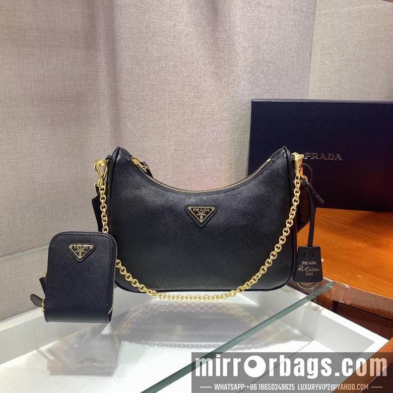 Prada Bags Re-Edition AP1BH204 23X17X6.5