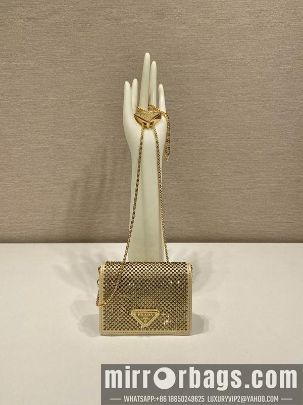 Prada Bags Prada 1MR024水晶 11.5x8cm AP