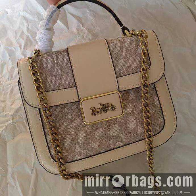 Coach Bags C4820 jacquard 21X17X8cm 5 Colors JH