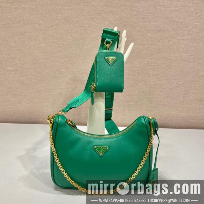 Prada Bags 1BH204 Nylon Hobo 23x17x6.5cm Ap