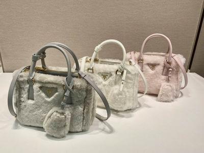 Prada Bags Prada 1BA906山羊毛20x15x9.5cm AP