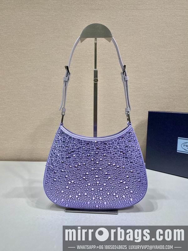 Prada Bags Cleo 1BC169 22X18.5X4.5cm ap 05