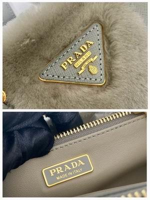 Prada Bags Prada 1BA906山羊毛20x15x9.5cm AP