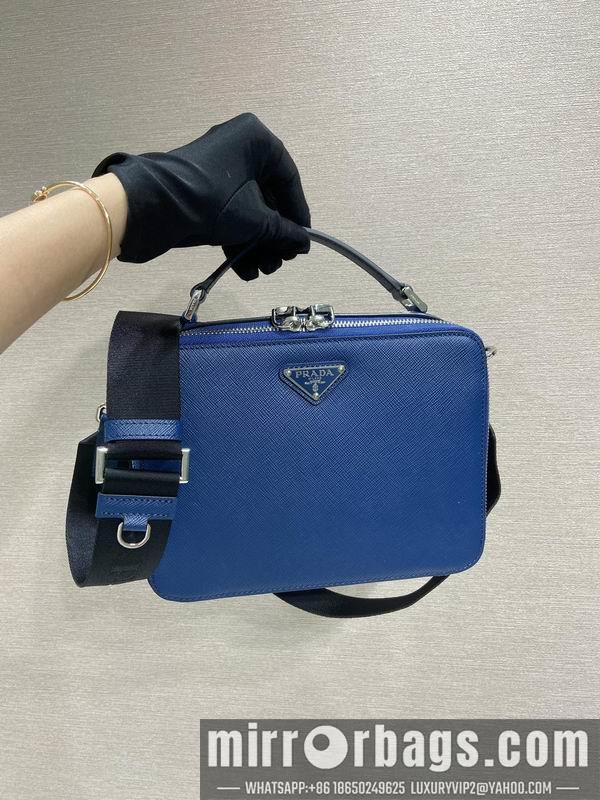 Prada Bags Brique Saffiano 2VH069 22x16x6cm ap