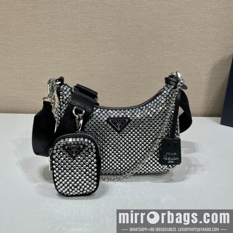 Prada Bags Hobo 1BH204 22X16X6cm ap 02