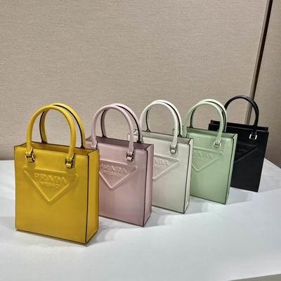 Prada Bags Tote Saffiano 1BA333 S 17x19x6 L 22cm