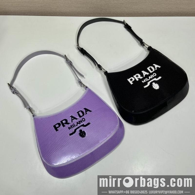 Prada Bags HOBO 1BC169 22X18.5X4.5cm Ap