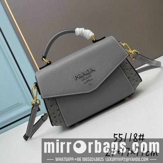 Prada Bags Prada 55118# 27x17x11cm ww8色