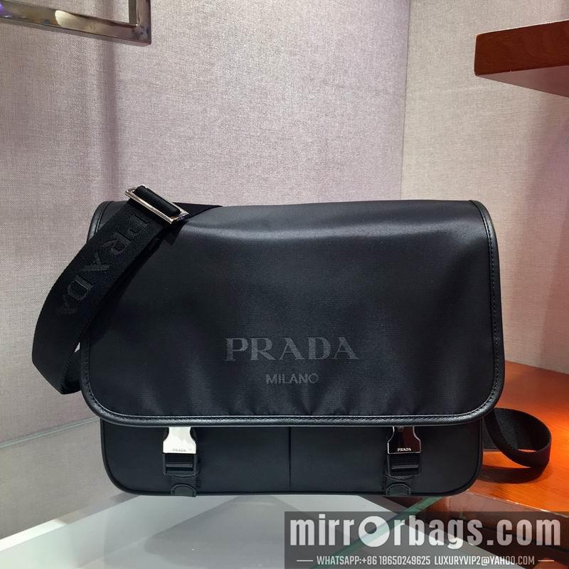 Prada Bags Re-Nylon Saffiano VA0768 32x24x12cm ap 22