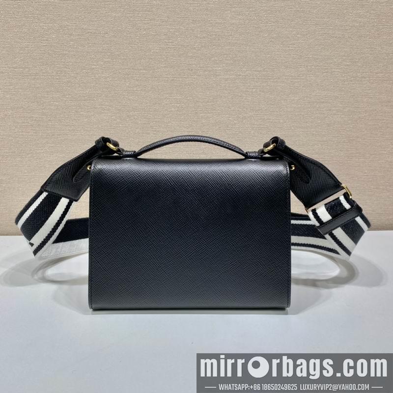 Prada Bags Saffiano Monochrome 1BD317 21x14x6 ap 15
