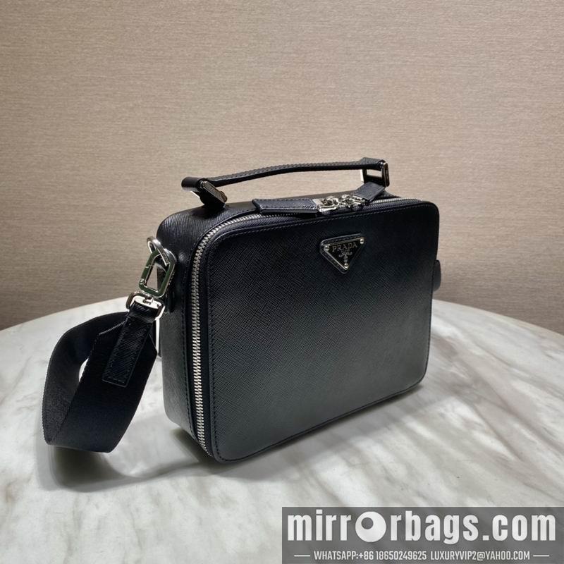 Prada Bags Brique Saffiano 2VH069 22x16x6cm ap 04