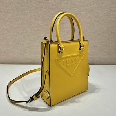 Prada Bags Tote Saffiano 1BA333 S 17x19x6 L 22cm