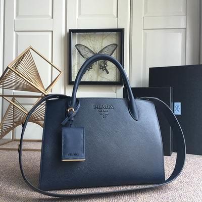 Prada Bags Monochrome 1BA155 33x24x15cm ap