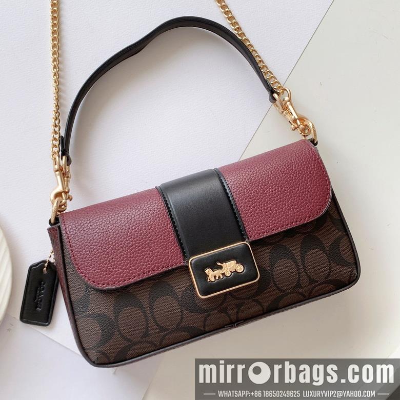 Coach Bags CC033 CC058 22X12.5X5.5cm JH 2colour