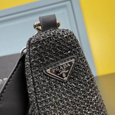 Prada Bags Raffia 22517 25X13cm YW