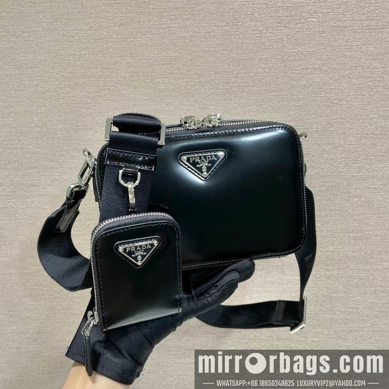 Prada Bags Prada 2VH070漆皮19x12.5x5.5cm AP