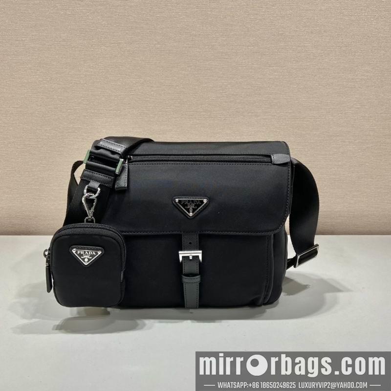 Prada Bags 1BD994B 25x22x10cm Ap