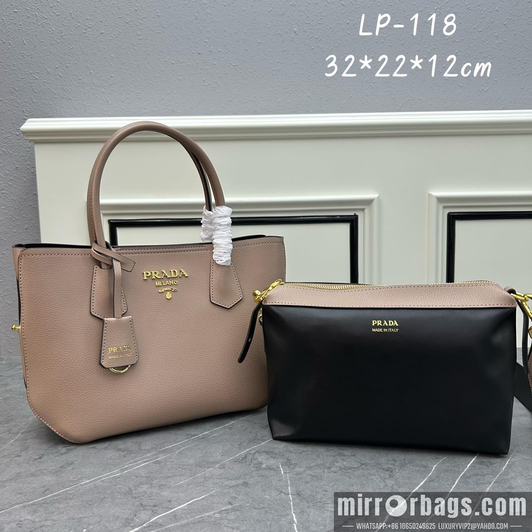 Prada Bags Prada PL-118 32x22x12cm ww3