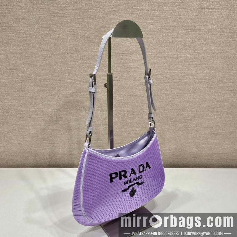Prada Bags HOBO 1BC169 22X18.5X4.5cm Ap