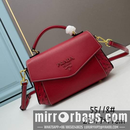 Prada Bags Prada 55118# 27x17x11cm ww8色