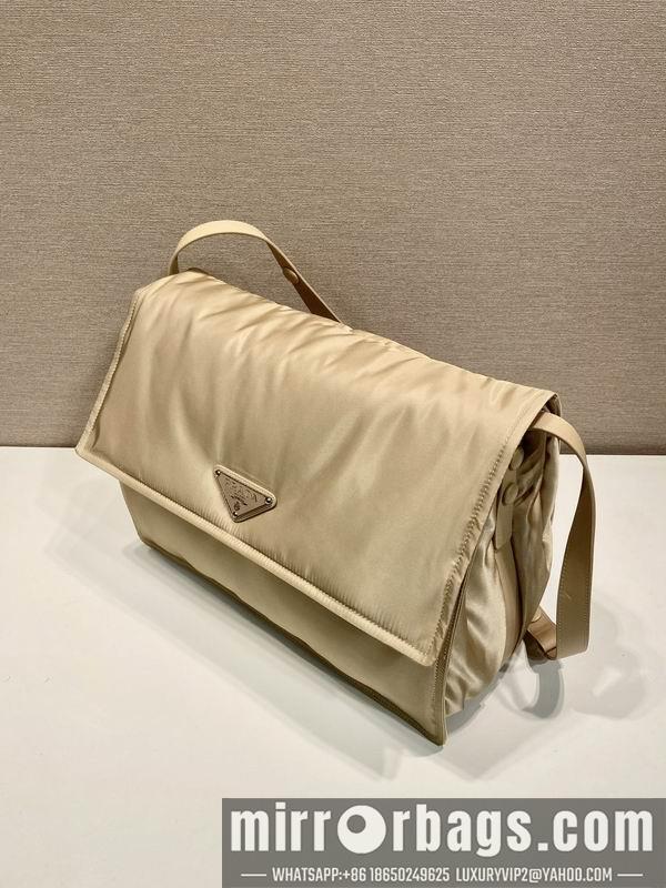 Prada Bags Prada 1BD256奶茶色36x28x14cm AP