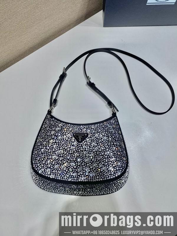 Prada Bags Cleo 1BC169 22X18.5X4.5cm ap 05