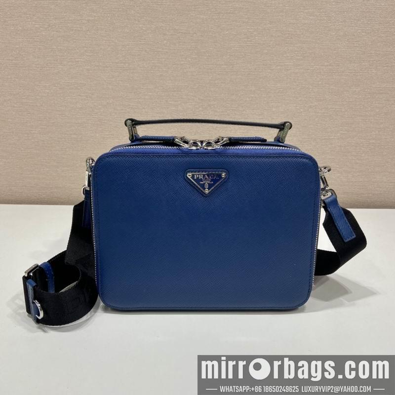 Prada Bags Brique Saffiano 2VH069 22x16x6cm ap