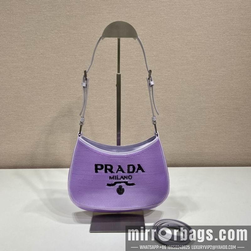 Prada Bags HOBO 1BC169 22X18.5X4.5cm Ap