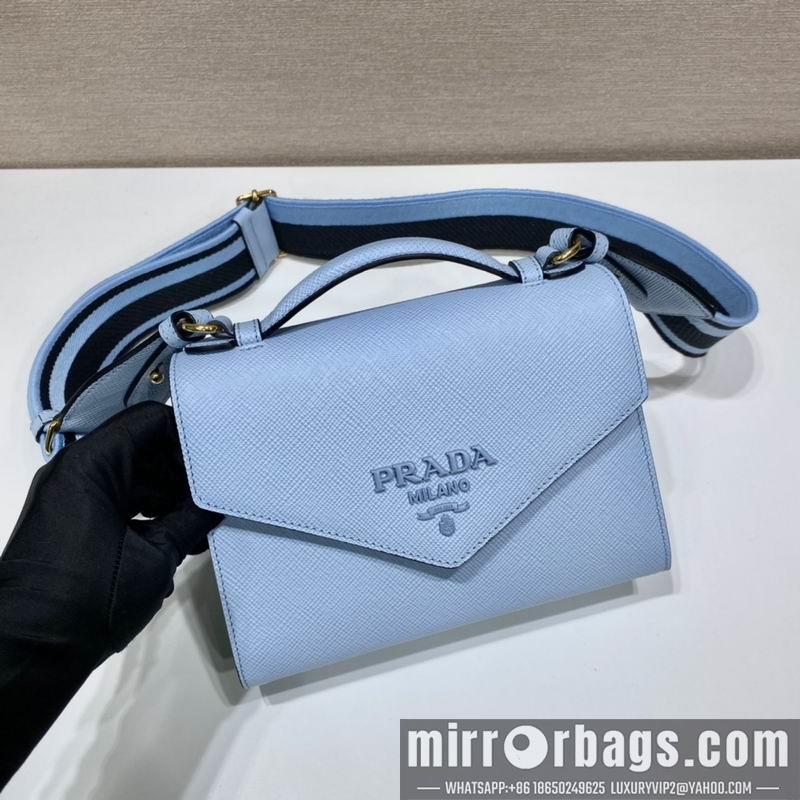 Prada Bags Saffiano Monochrome 1BD317 21x14x6 ap 15