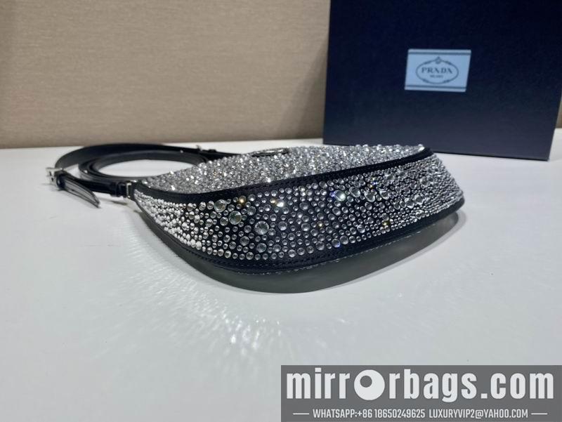Prada Bags Cleo 1BC169 22X18.5X4.5cm ap 05
