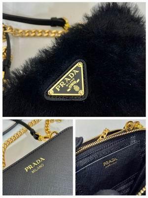Prada Bags Prada 1NR015山羊毛15x10x5cm AP