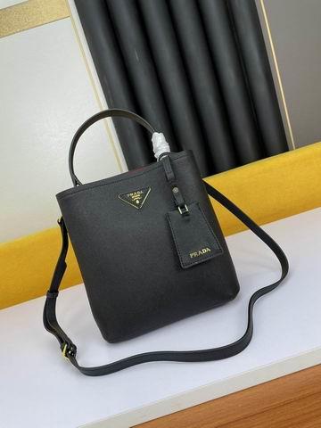 Prada Bags Prada Saffiano 1BA213 23x13x22cm ww